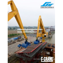 Floating Crane on Bulk Handling Terminals